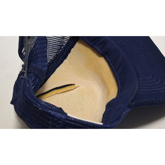 VINTAGE DESIGNER PRODUCTS MILLER LITE SNAPBACK TRUCKER MESH ADVERTISING HAT CAP - Picture 5 of 7